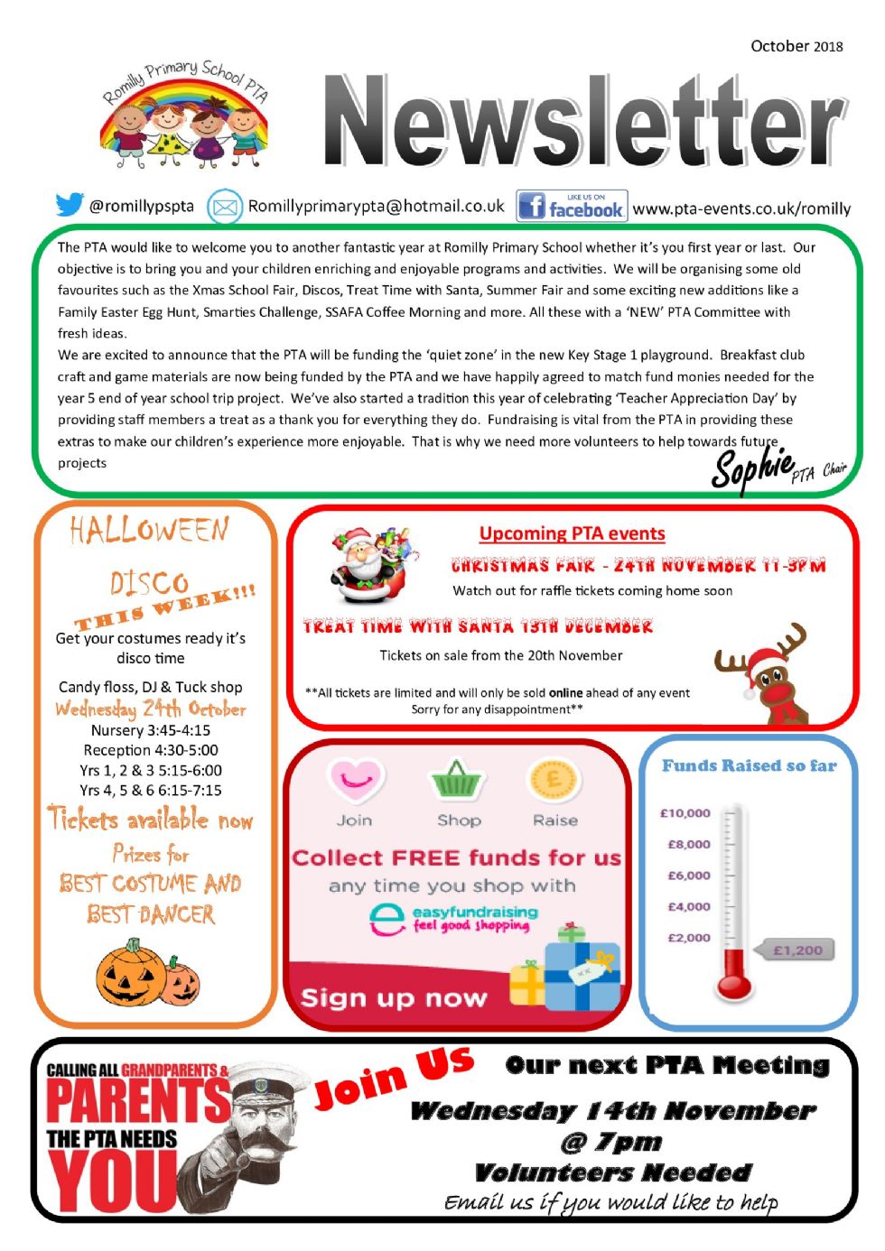 Sample newsletter for school picture